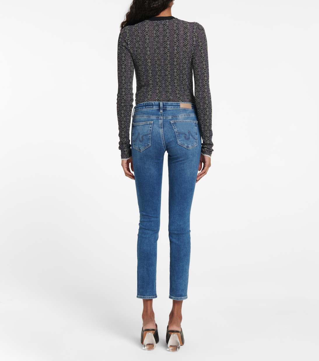 Jeans skinny Prima Ankle de tiro medio | AG Jeans