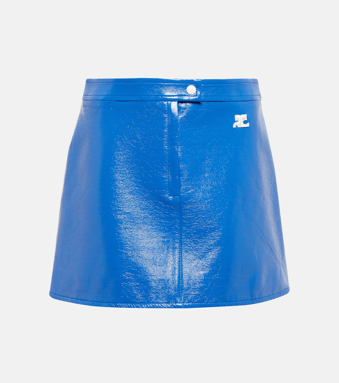Faux leather miniskirt | Courrèges
