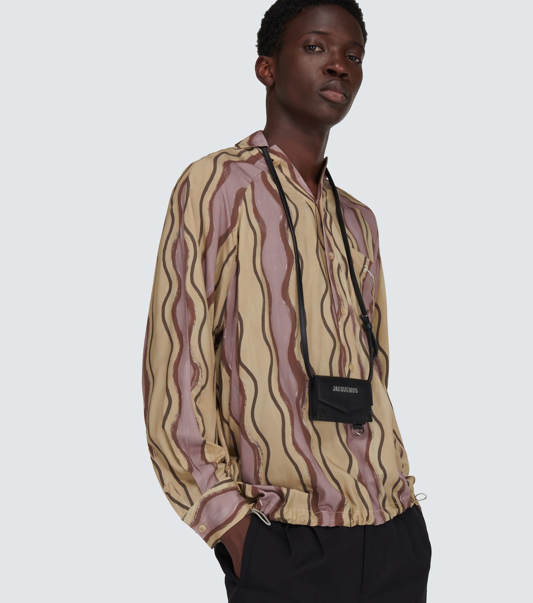 Le Porte Azur leather crossbody bag | Jacquemus