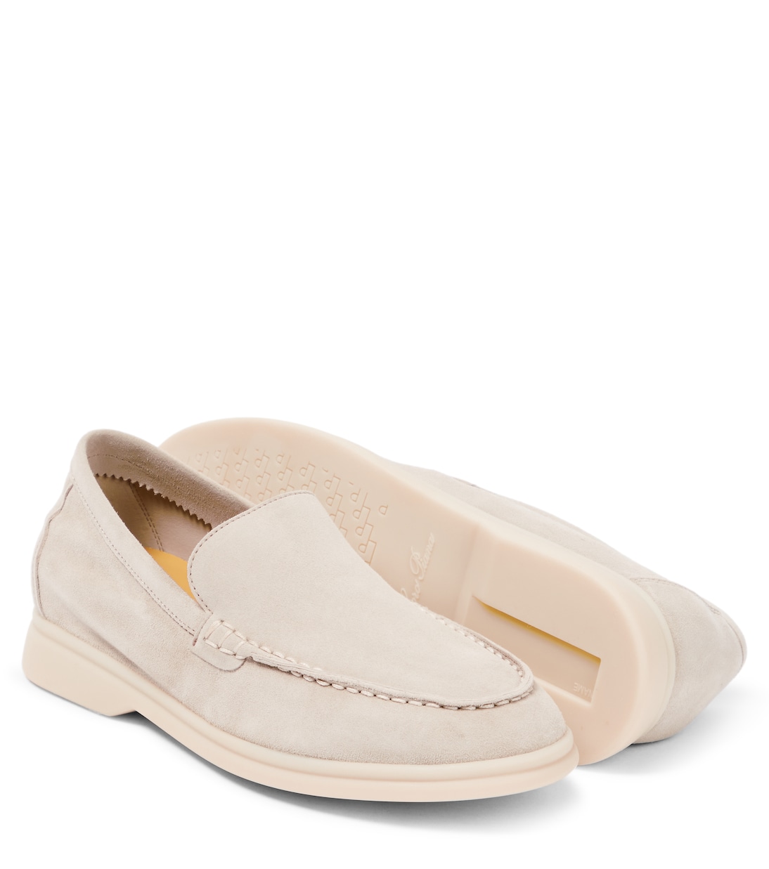 Loafers Summer Walk aus Veloursleder | Loro Piana Kids