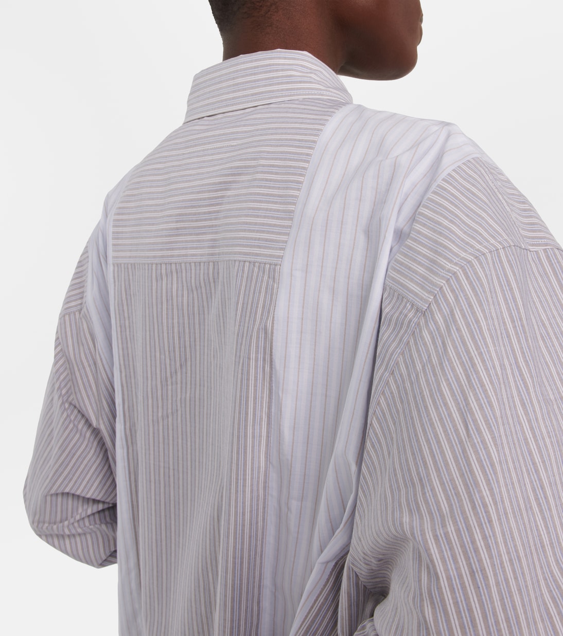 Striped cotton shirt dress | MM6 Maison Margiela