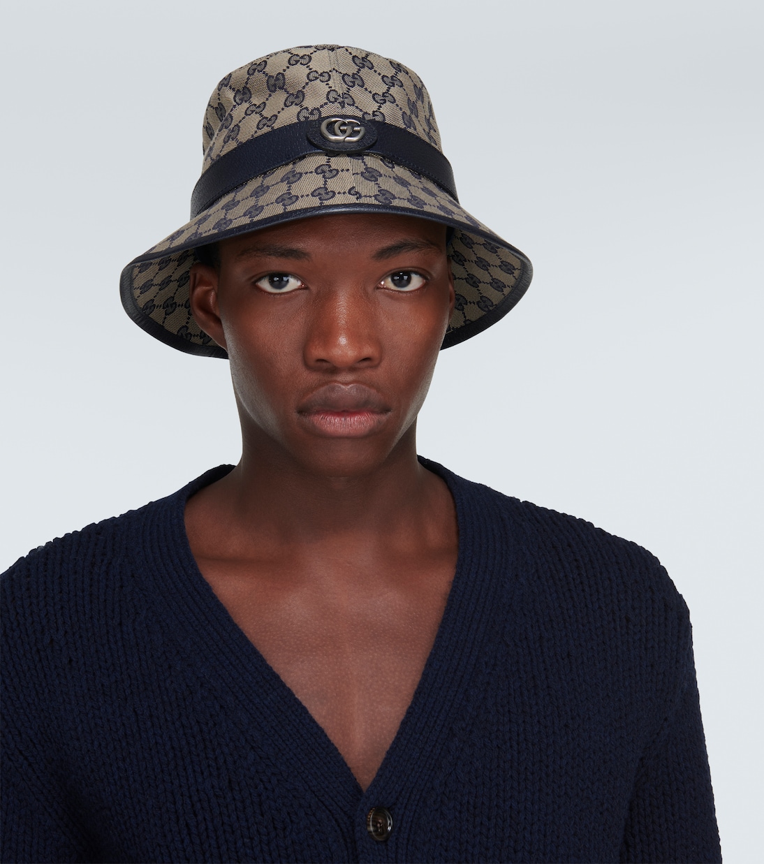 Cappello da pescatore in canvas GG | Gucci