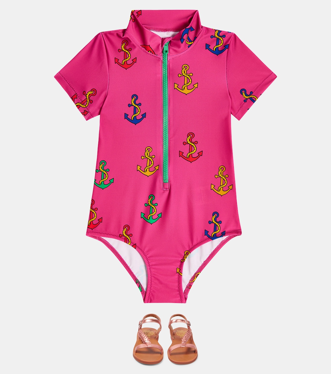 Printed rashguard swimsuit | Mini Rodini