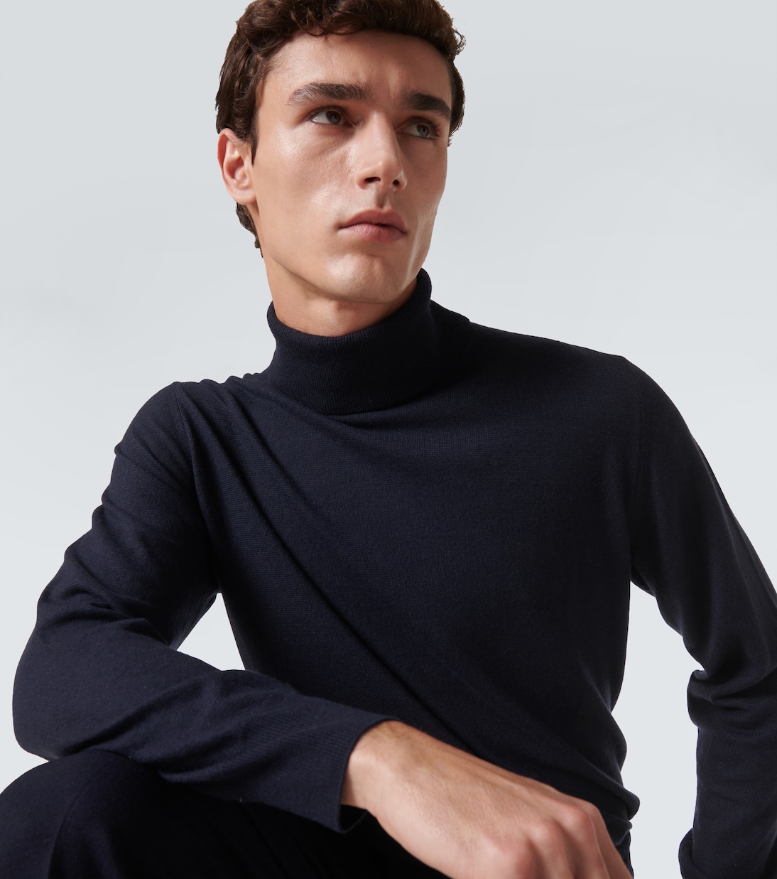 Pull à col roulé en cachemire | Loro Piana