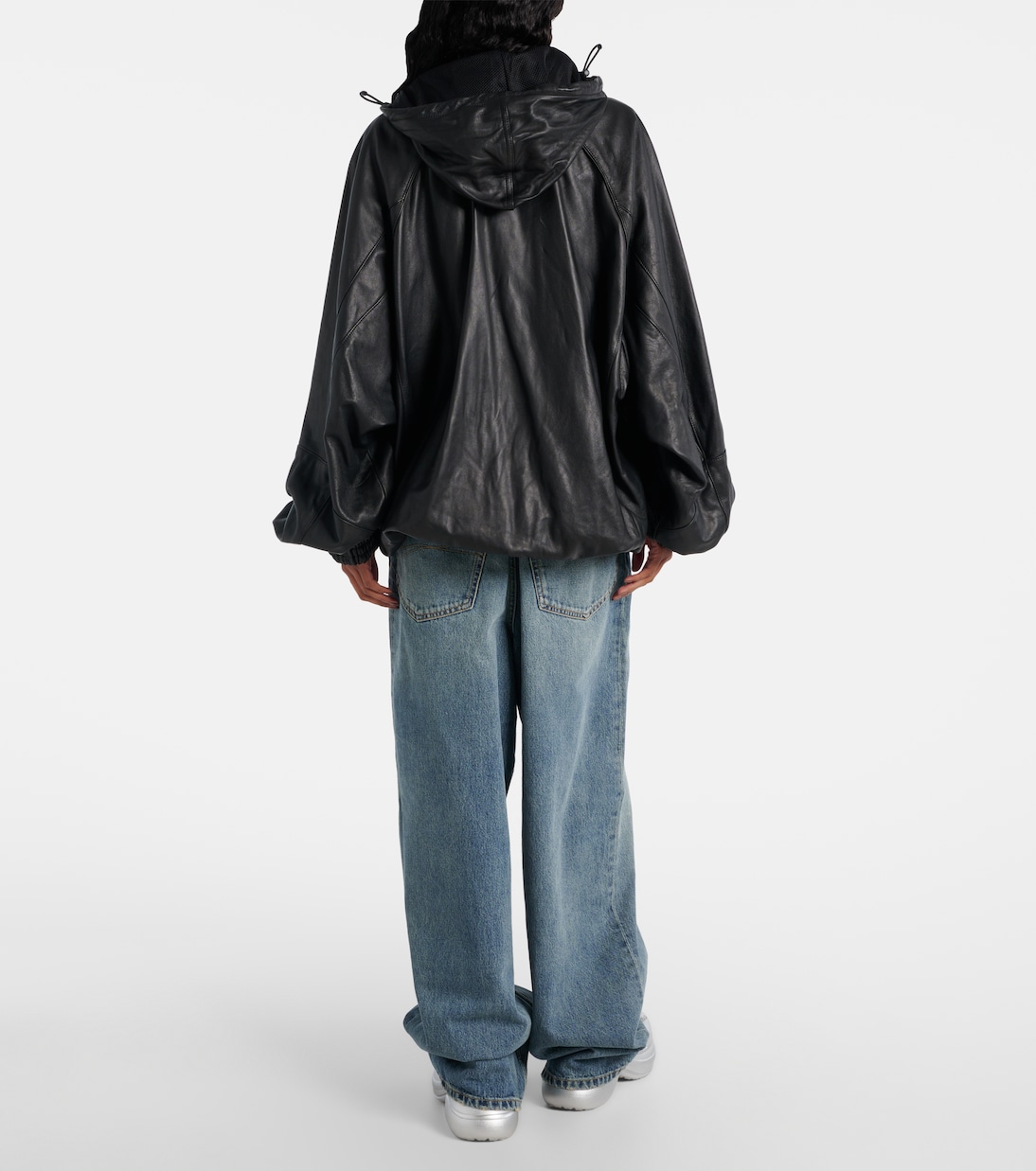 Trainingsjacke 3B Sports Icon aus Leder | Balenciaga