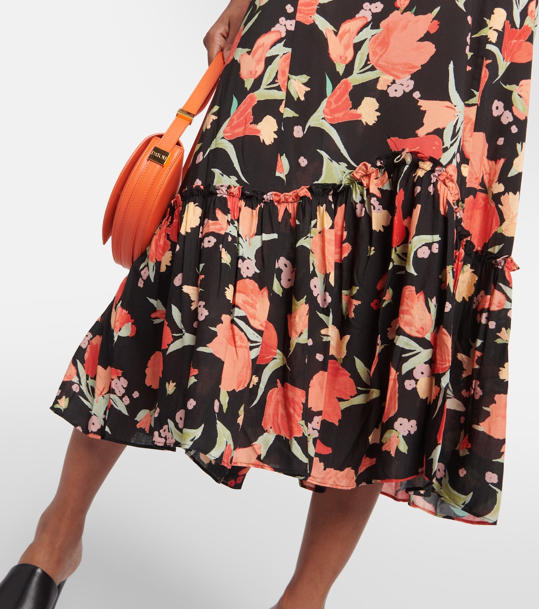 June square-neck midi dress | Rixo