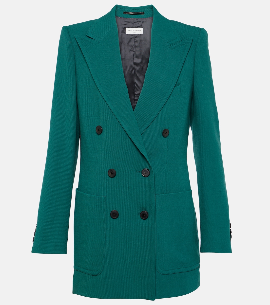 Blazer in gabardine di lana | Dries Van Noten