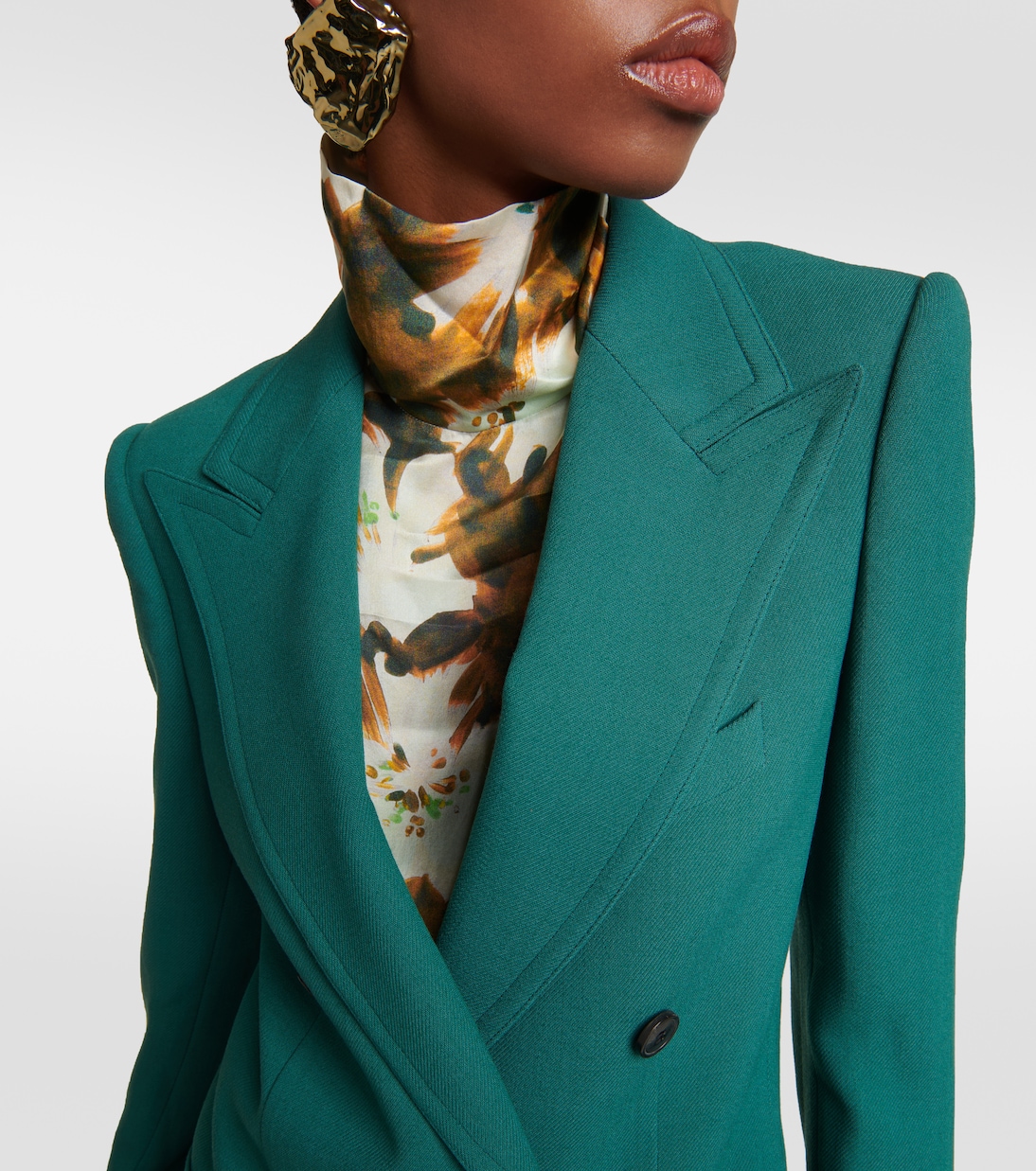 Blazer in gabardine di lana | Dries Van Noten