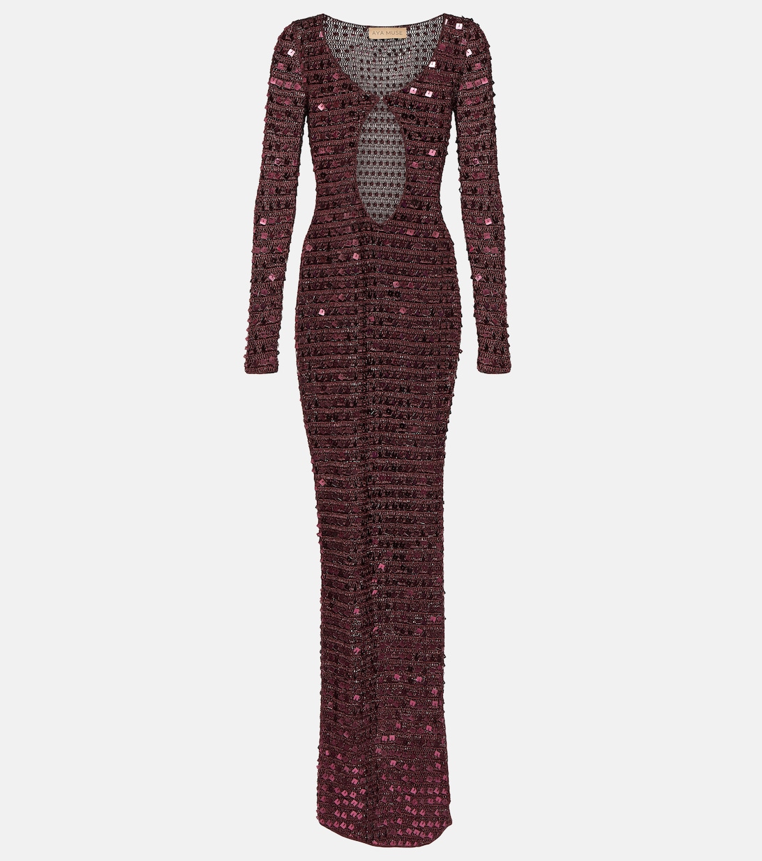 Chyha embellished cutout maxi dress | Aya Muse