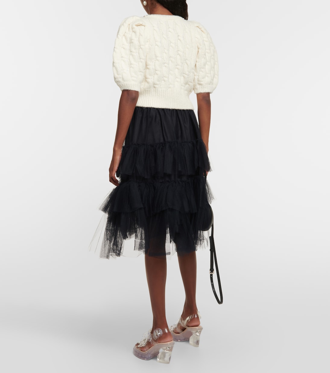 Chaqueta de Punto Alpaca y Lana Simone Rocha para Jóvenes