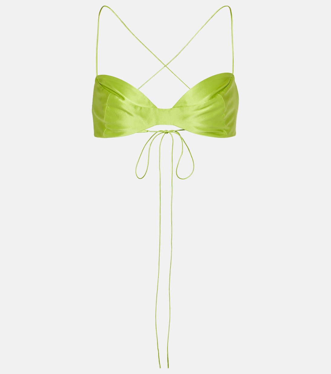 Brassière en satin de soie | The Sei