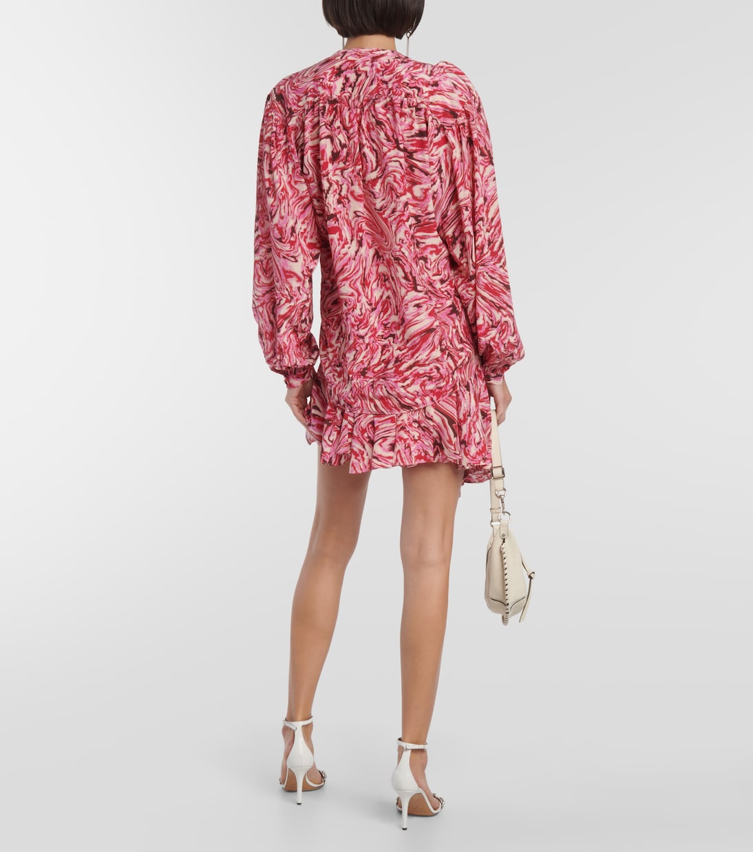 Blusa Tiphaine de seda estampada | Isabel Marant