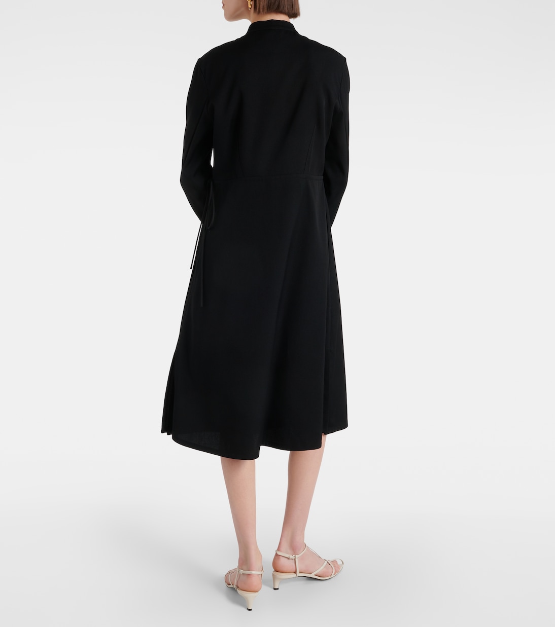 Hemdblusenkleid aus Schurwolle | Jil Sander