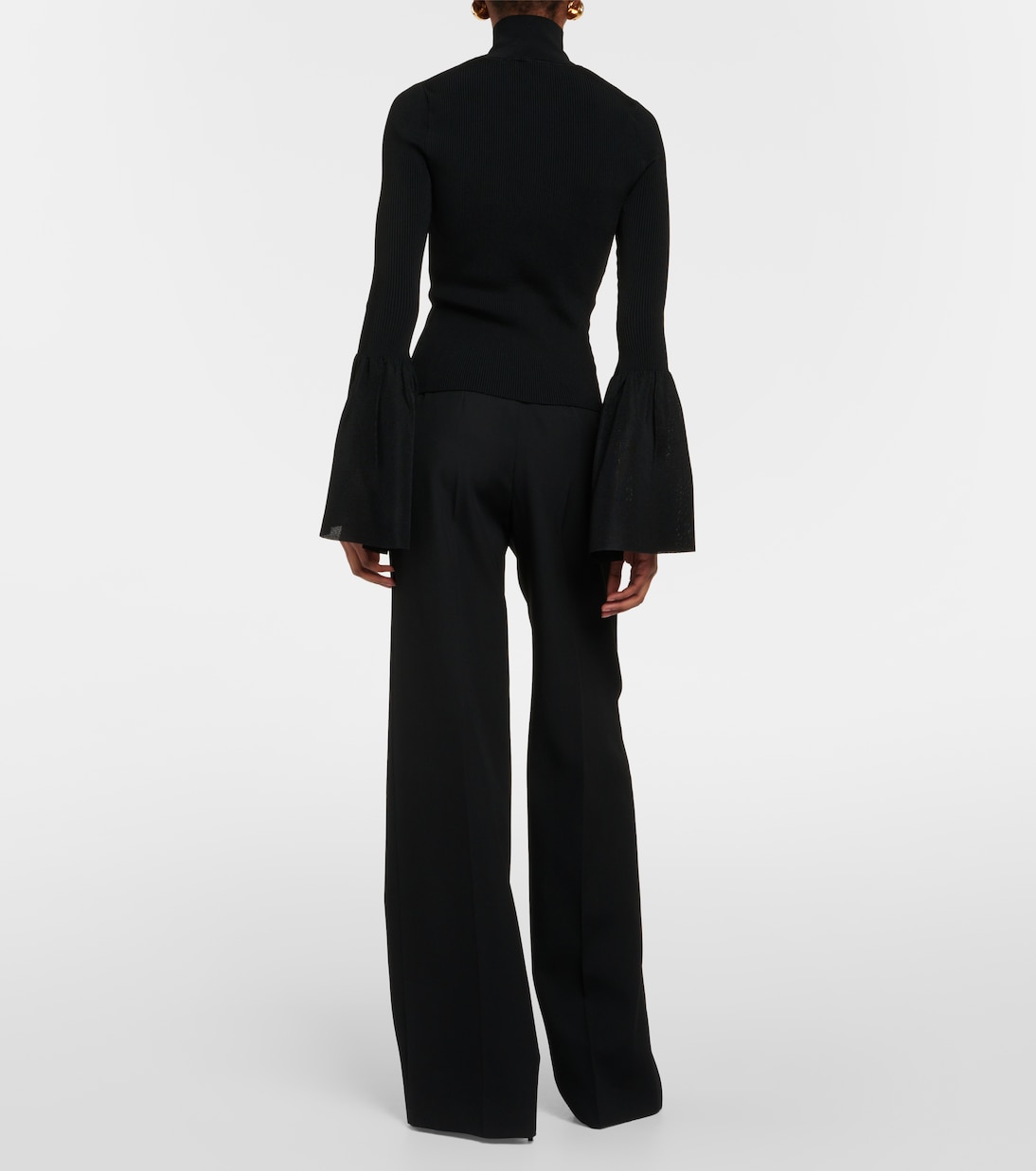 Ruffled turtleneck top | Altuzarra