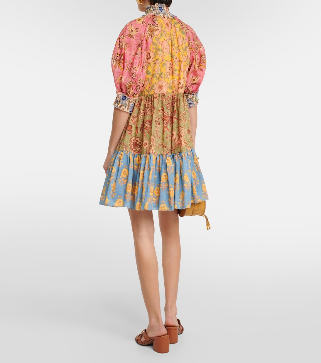 Junie floral cotton minidress | Zimmermann
