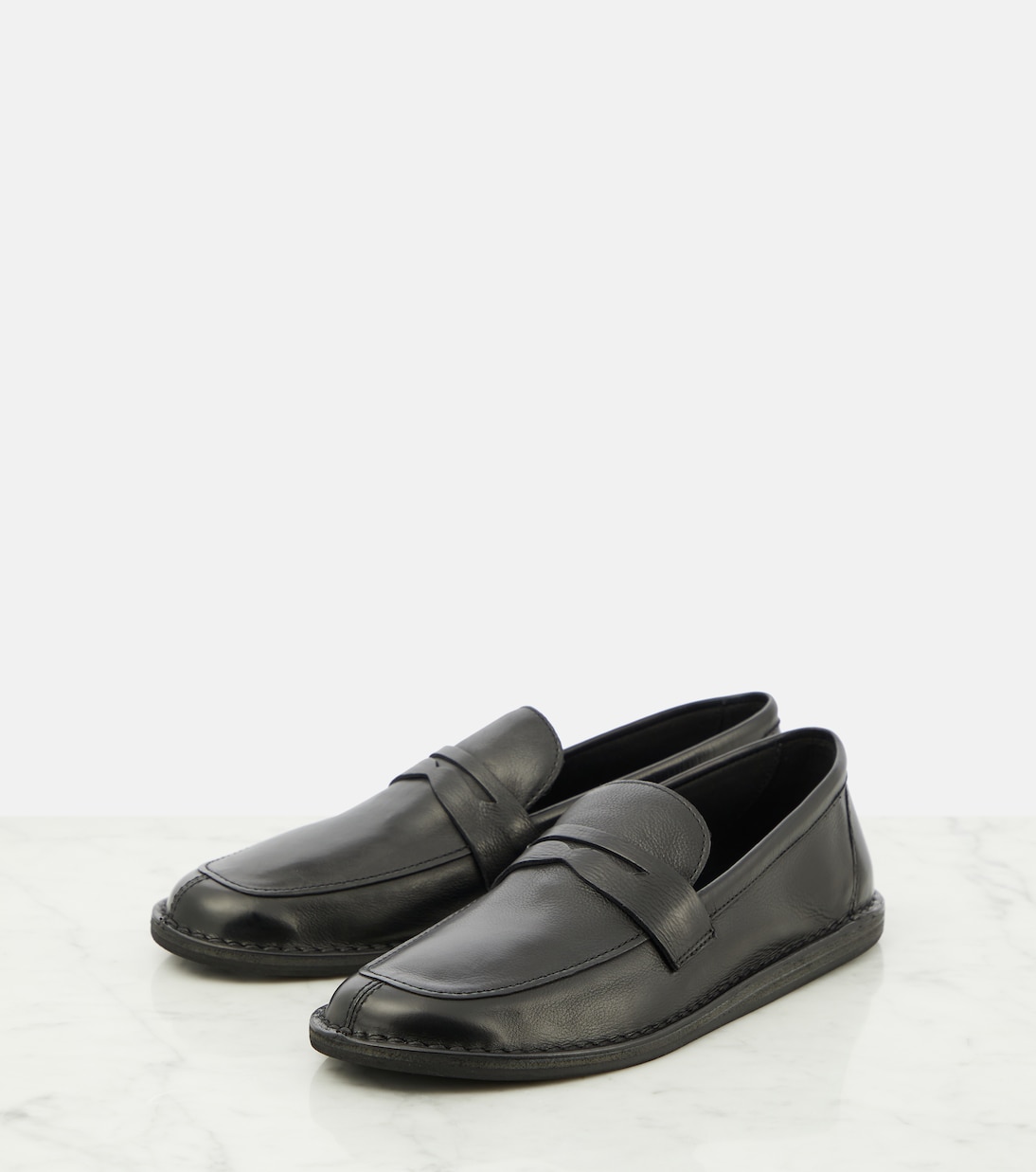 Mocassins Cary en cuir | The Row