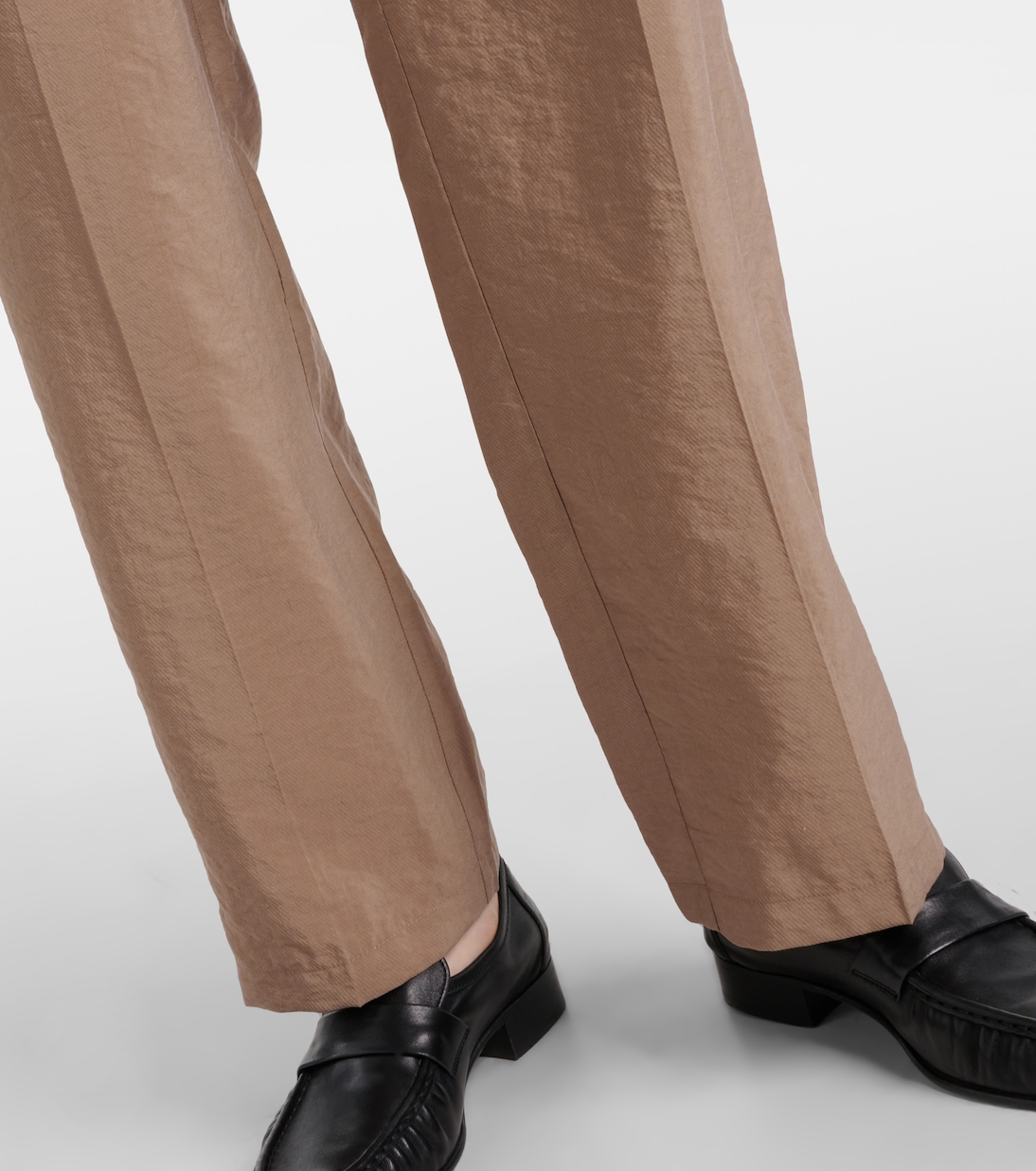Pantaloni regular in twill di misto seta | Joseph