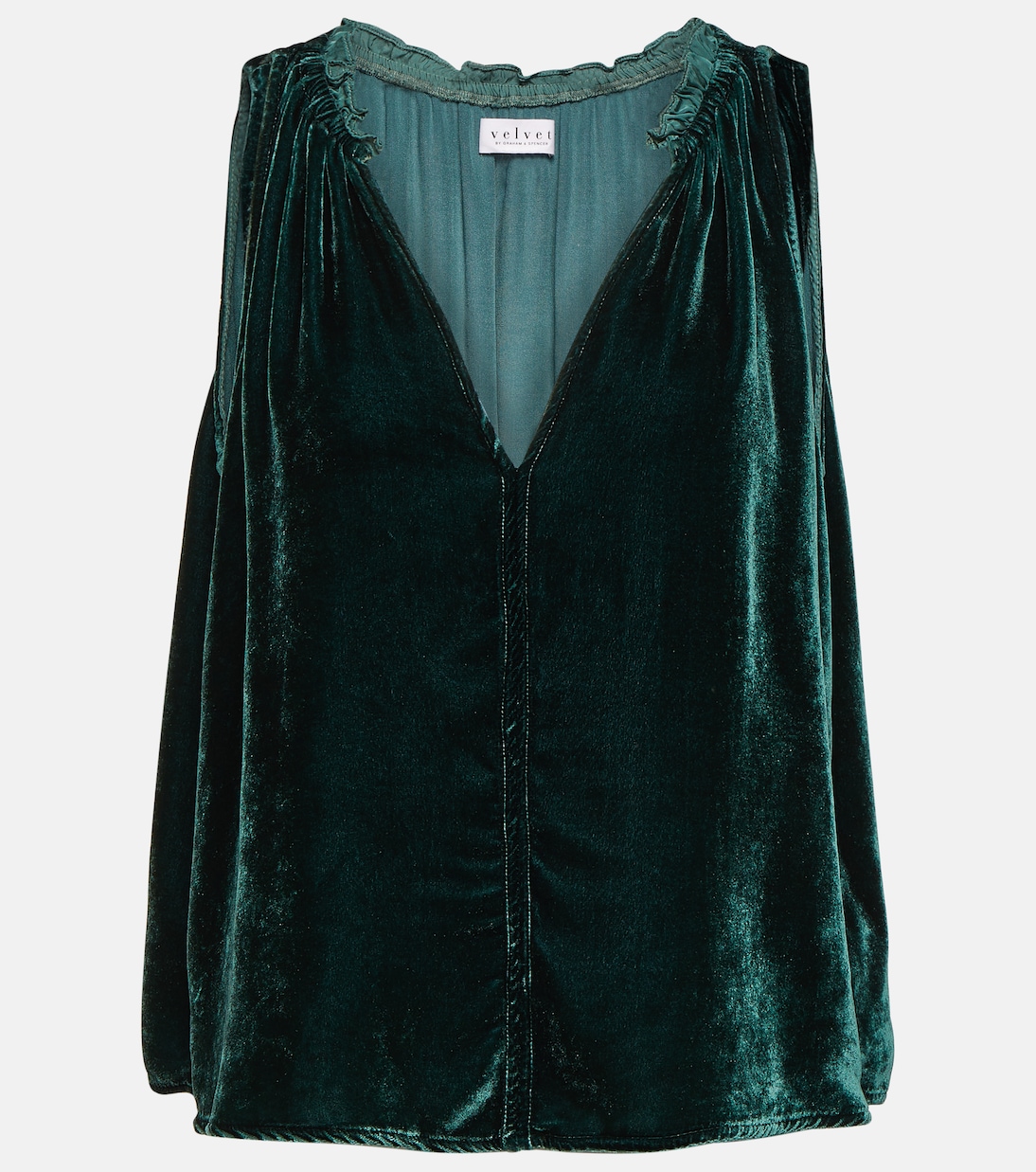 Top Prima en velours | Velvet