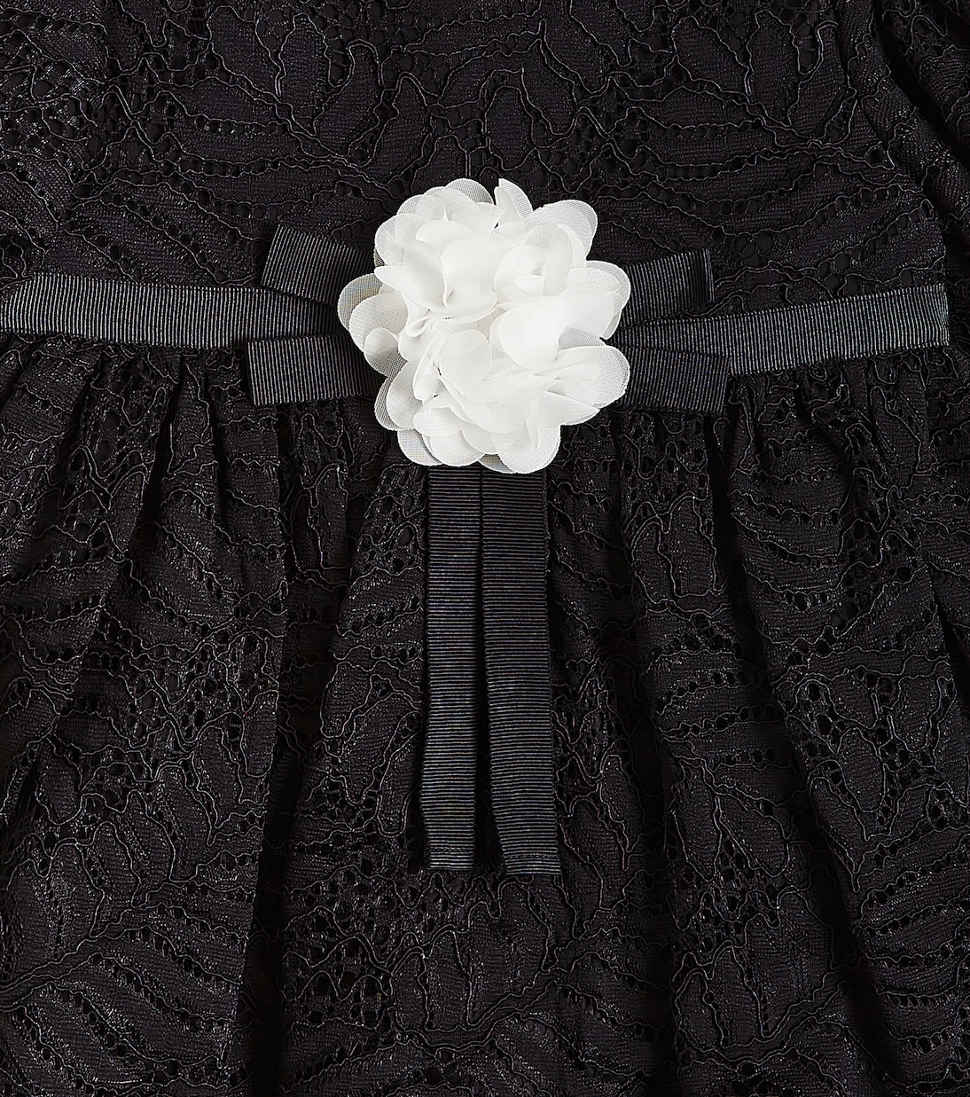 Ruffled lace dress | Patachou