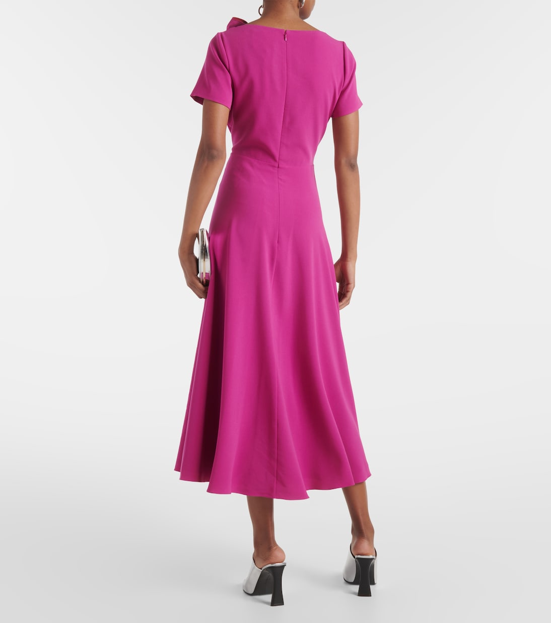 Bow-detail midi dress | Roksanda