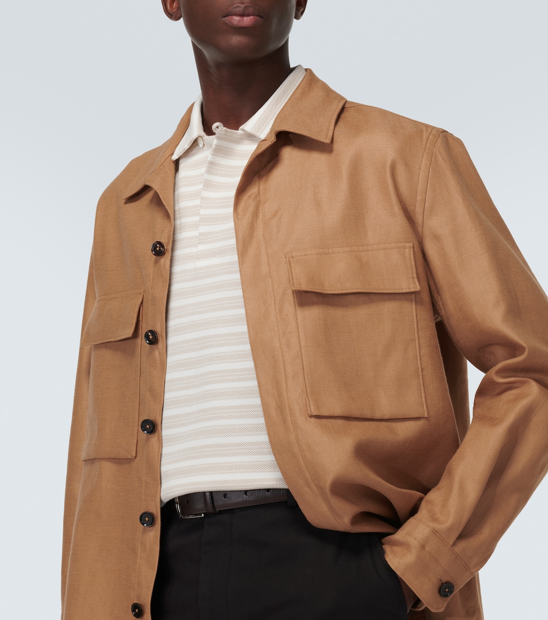Polo in cotone a righe | Zegna