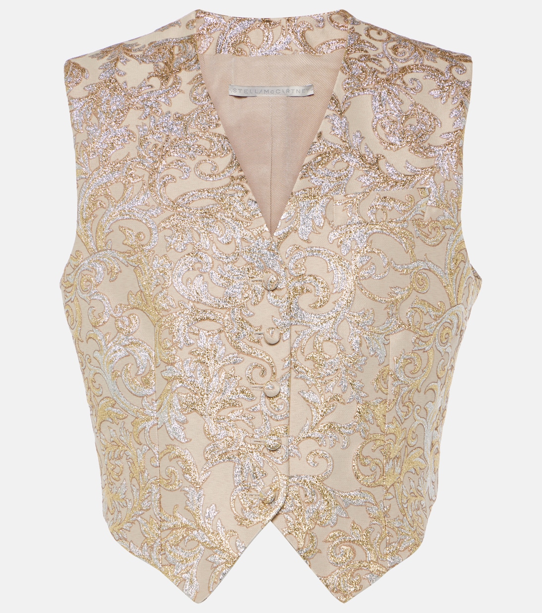 Gilet in broccato | Stella McCartney
