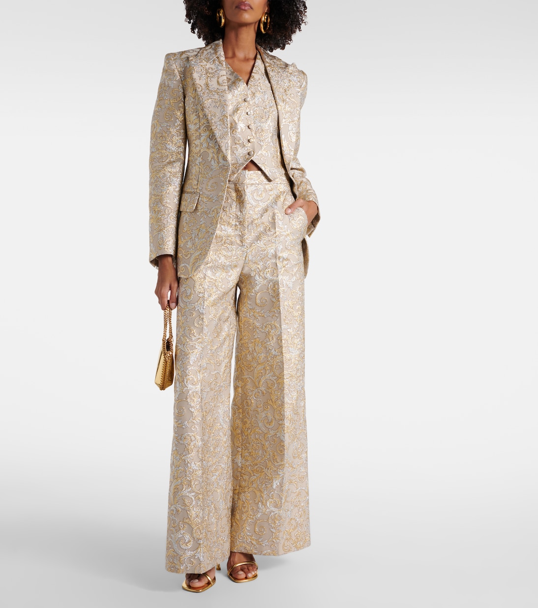 Gilet in broccato | Stella McCartney