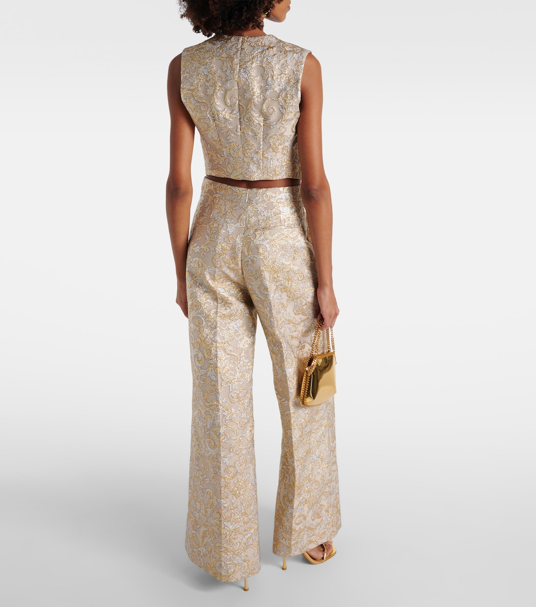Gilet in broccato | Stella McCartney