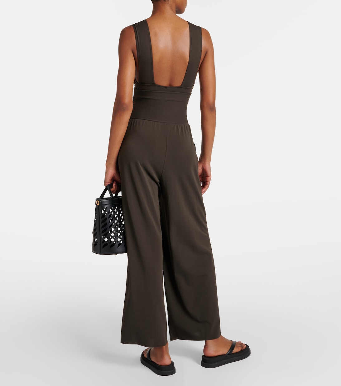 Pantalones anchos Dao de punto fluido | Eres