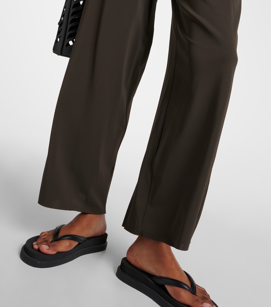 Pantalones anchos Dao de punto fluido | Eres