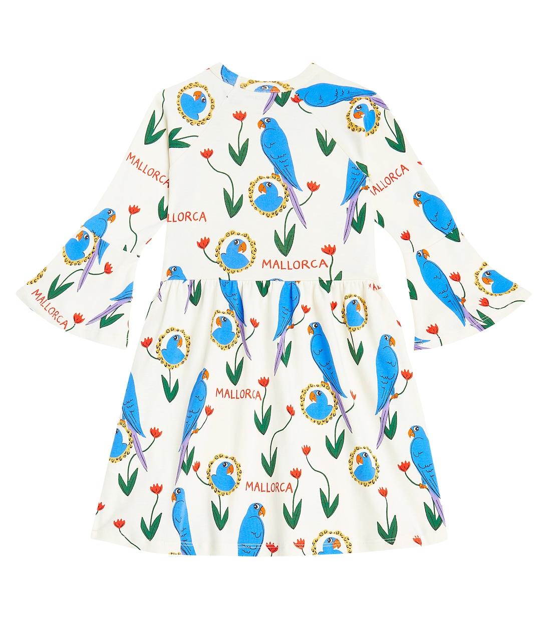 Kleid Parrots aus Baumwolle | Mini Rodini