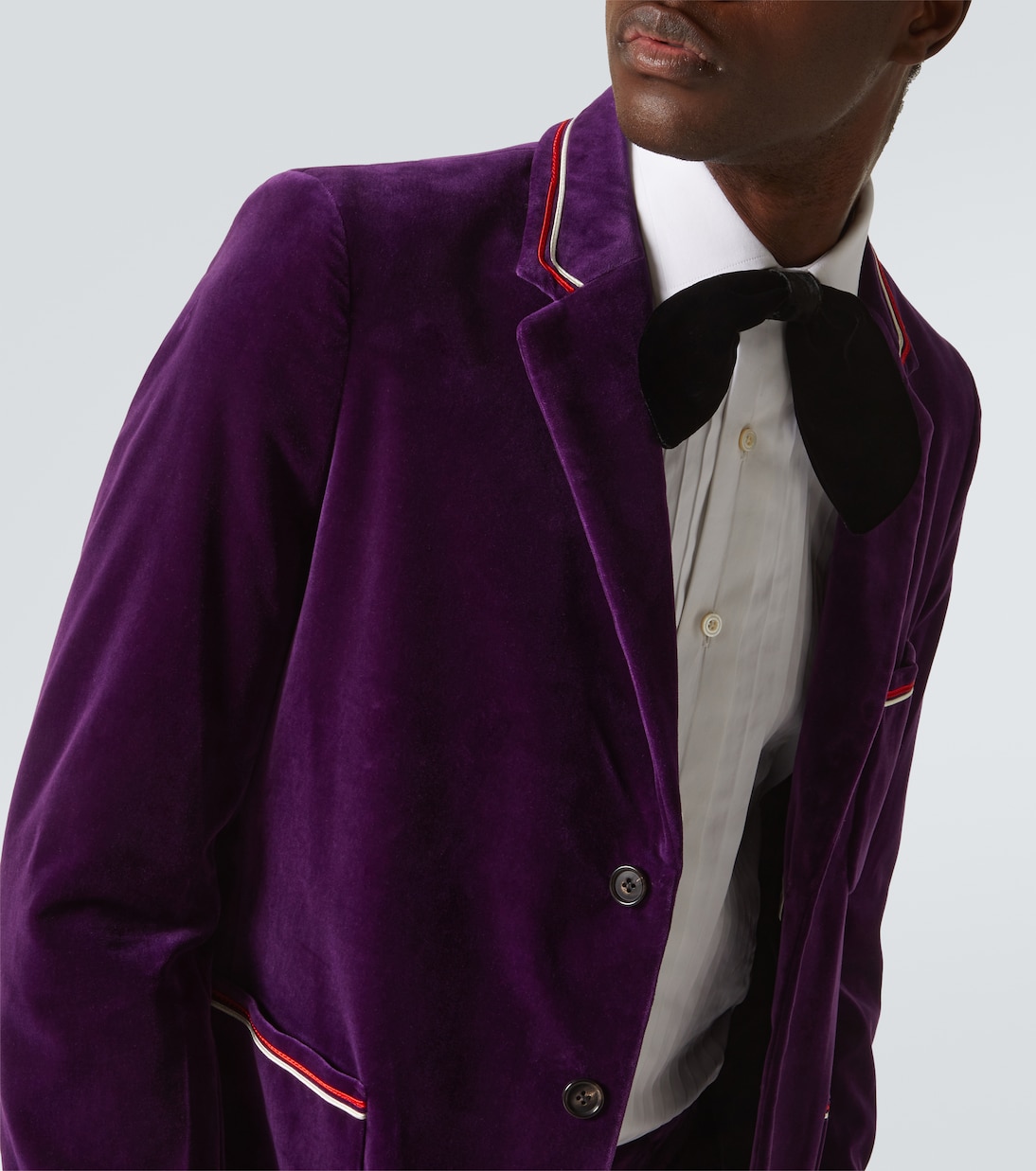 Blazer Showcase in velluto di cotone | Bode