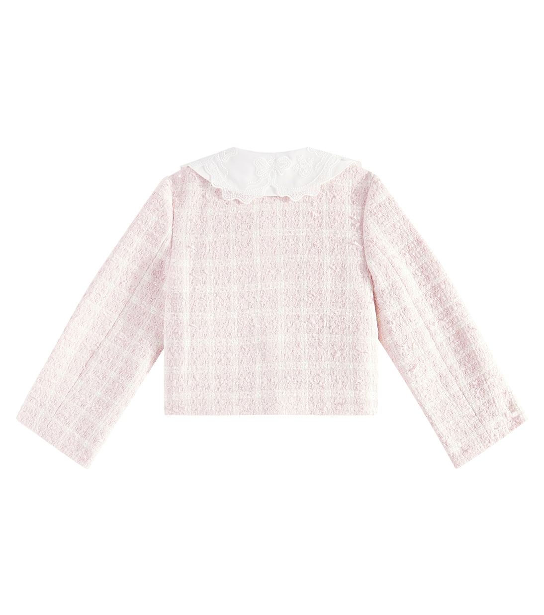 Chaqueta de bouclé con encaje | Self-Portrait Kids