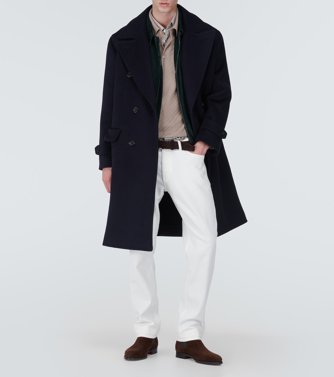 Wool overcoat | Brioni