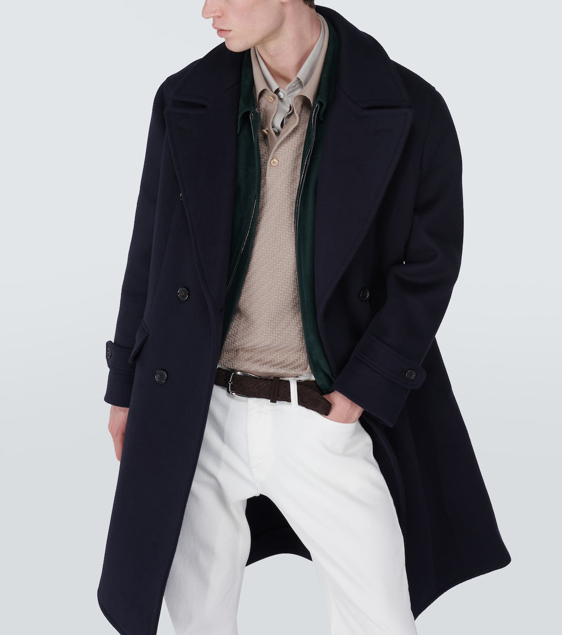 Wool overcoat | Brioni