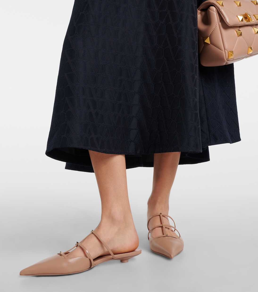 Mules aus Leder | Valentino Garavani