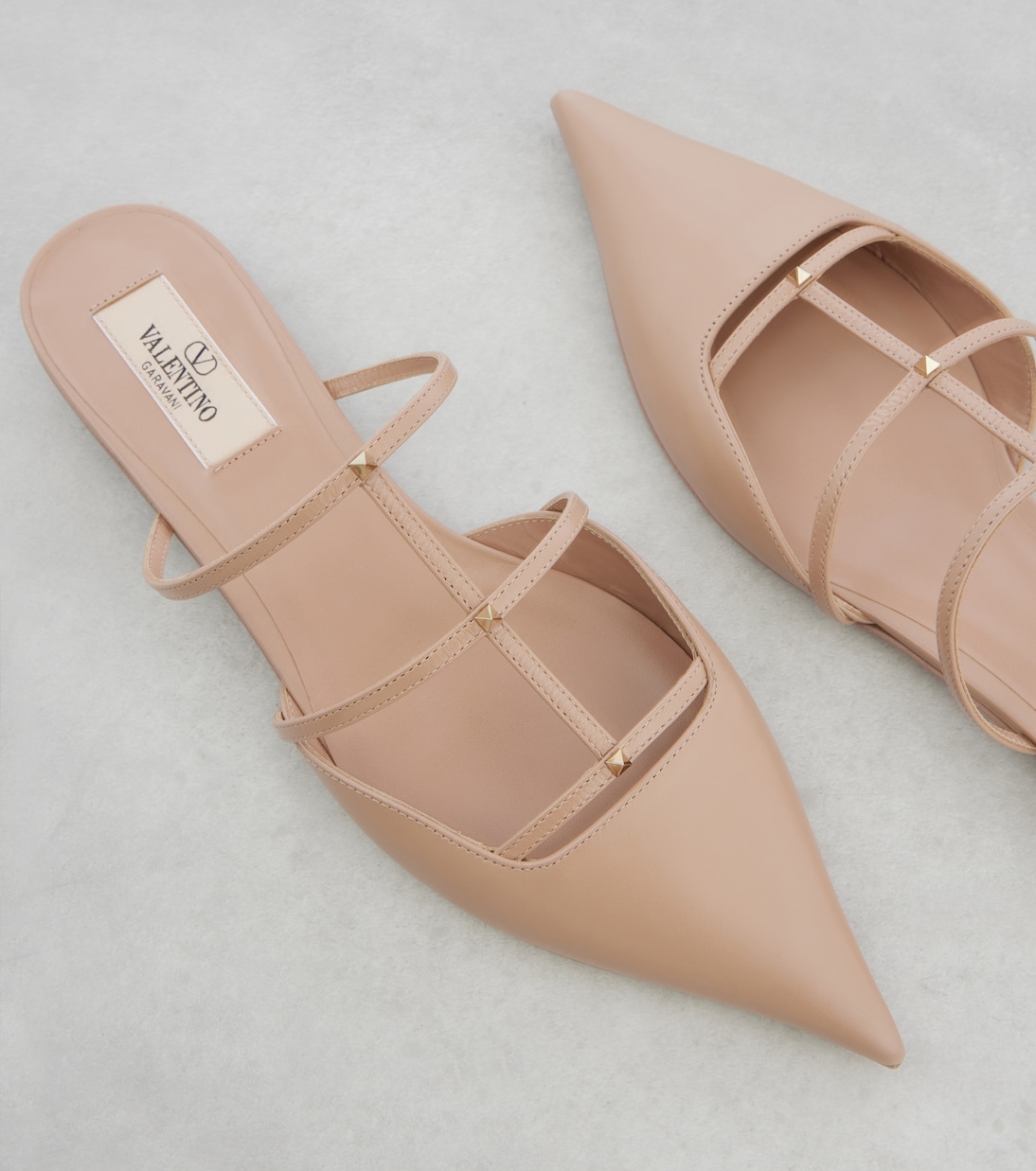 Mules aus Leder | Valentino Garavani