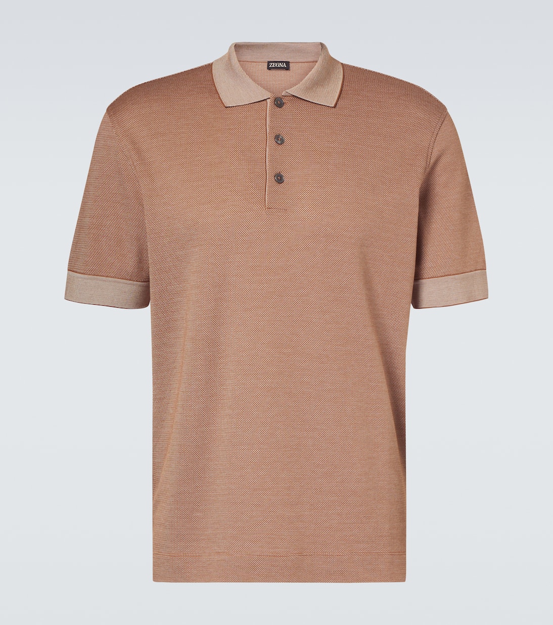 Polo in cotone e seta | Zegna