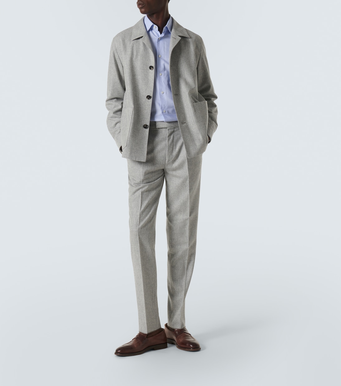 Gerade Hose aus Wolle | Zegna