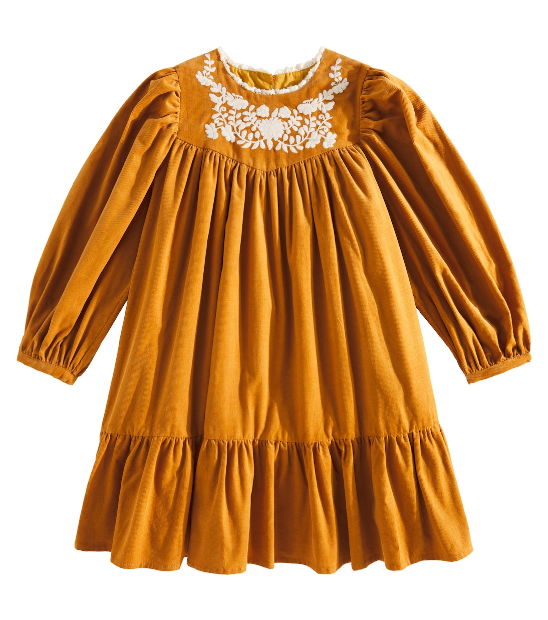 Vestido Alida de pana de algodón | C'era Una Volta