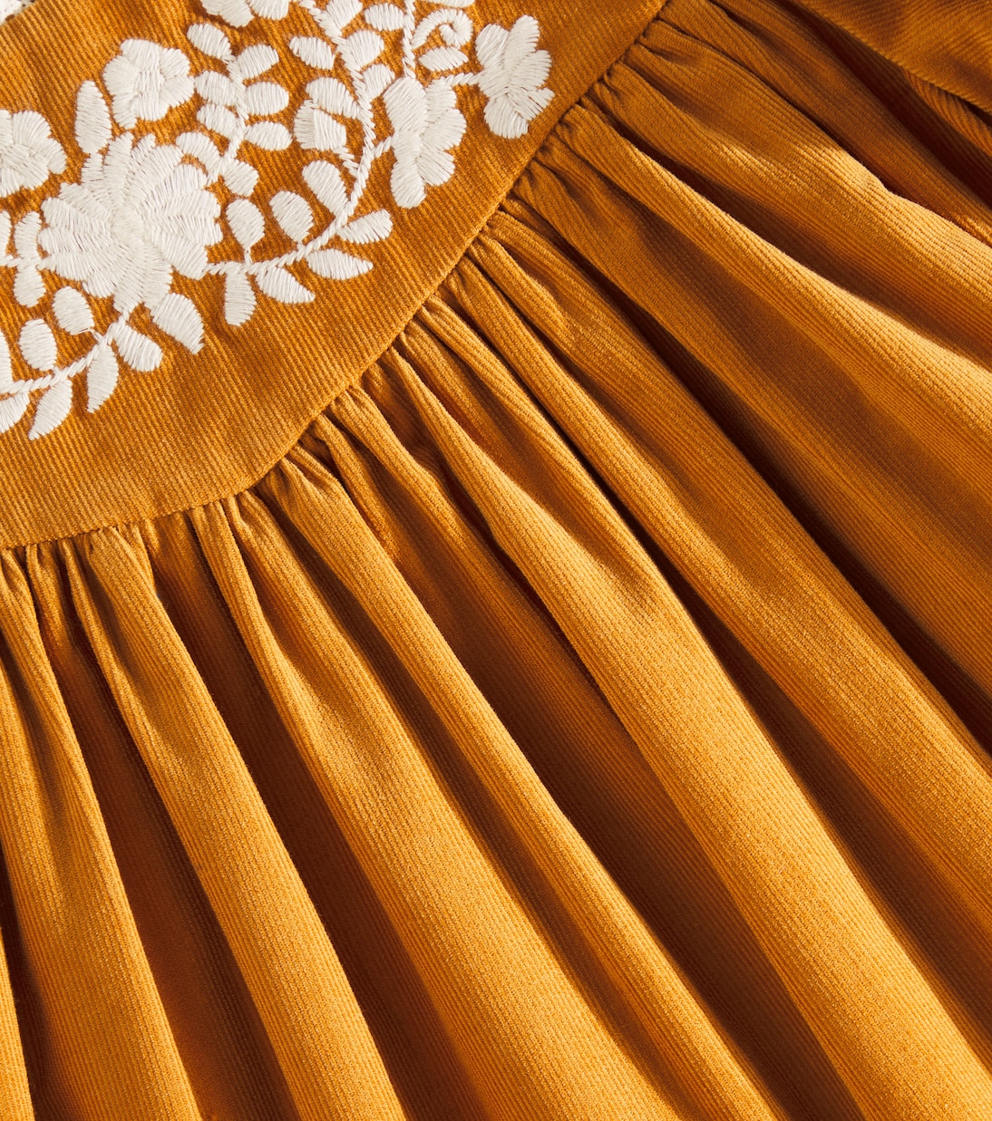 Vestido Alida de pana de algodón | C'era Una Volta