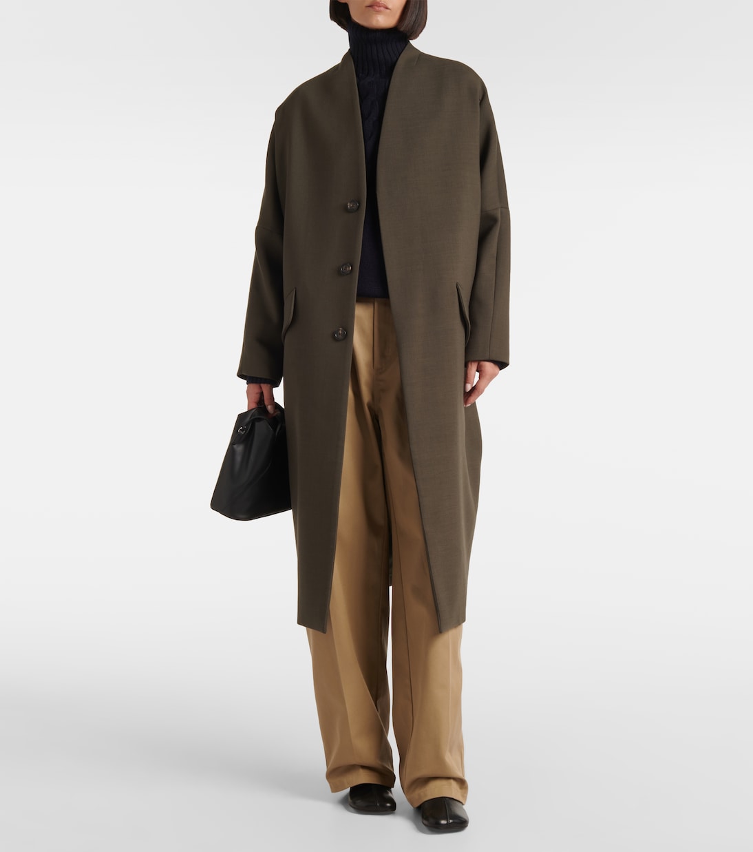 Cappotto in gabardine | MM6 Maison Margiela