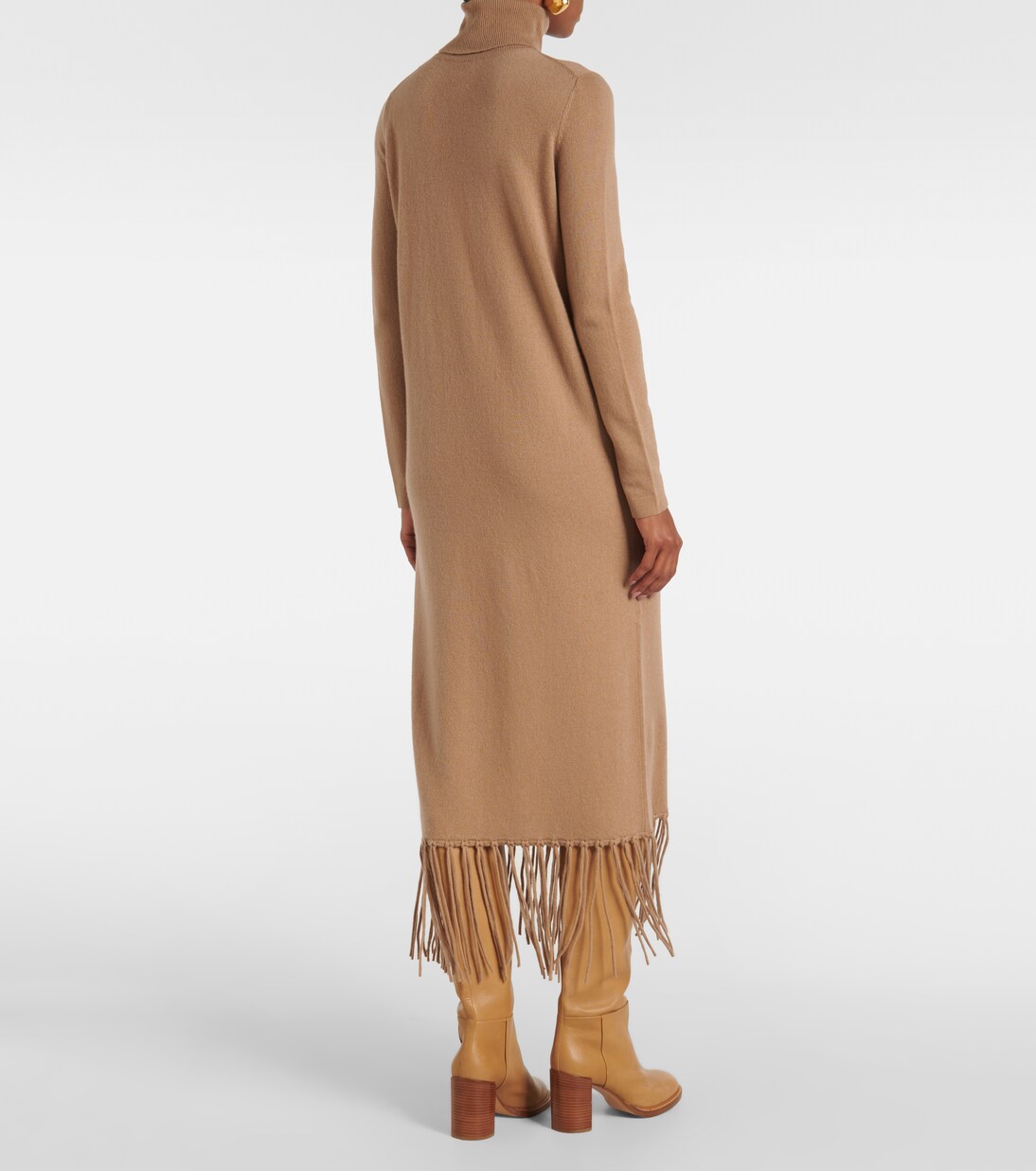 Pulloverkleid aus Kaschmir und Wolle | Jardin des Orangers