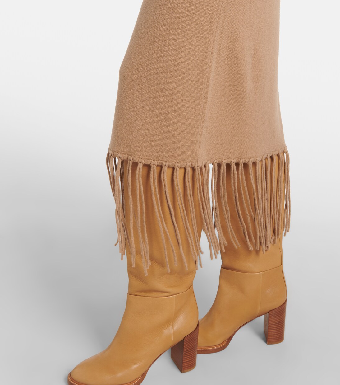 Pulloverkleid aus Kaschmir und Wolle | Jardin des Orangers