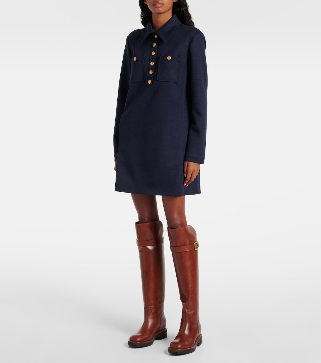 Botas mosqueteras Coddington de piel | Chloé