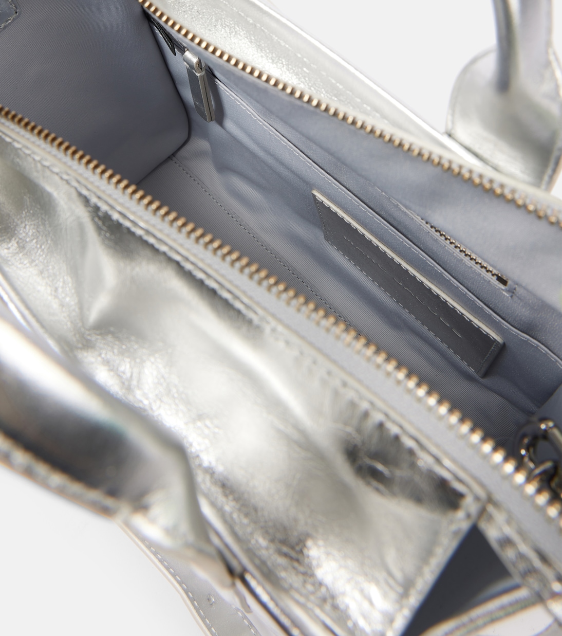 Tote The Small aus Metallic-Leder | Marc Jacobs