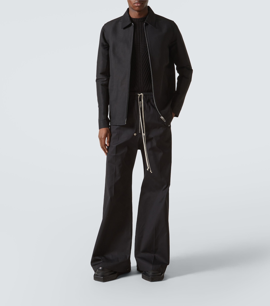 Weite Hose Wida Bela aus einem Baumwollgemisch | Rick Owens