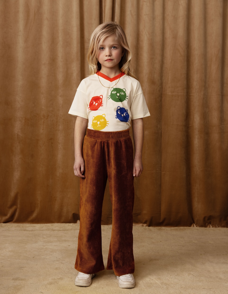 Printed cotton jersey T-shirt | Mini Rodini