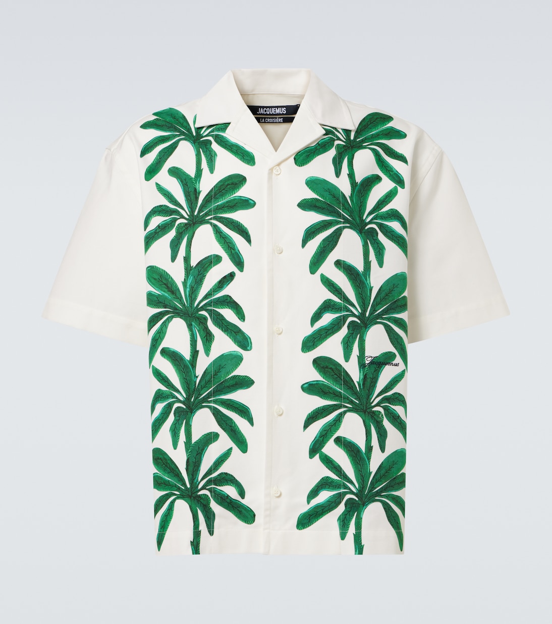 Camicia bowling Jean in cotone con stampa | Jacquemus