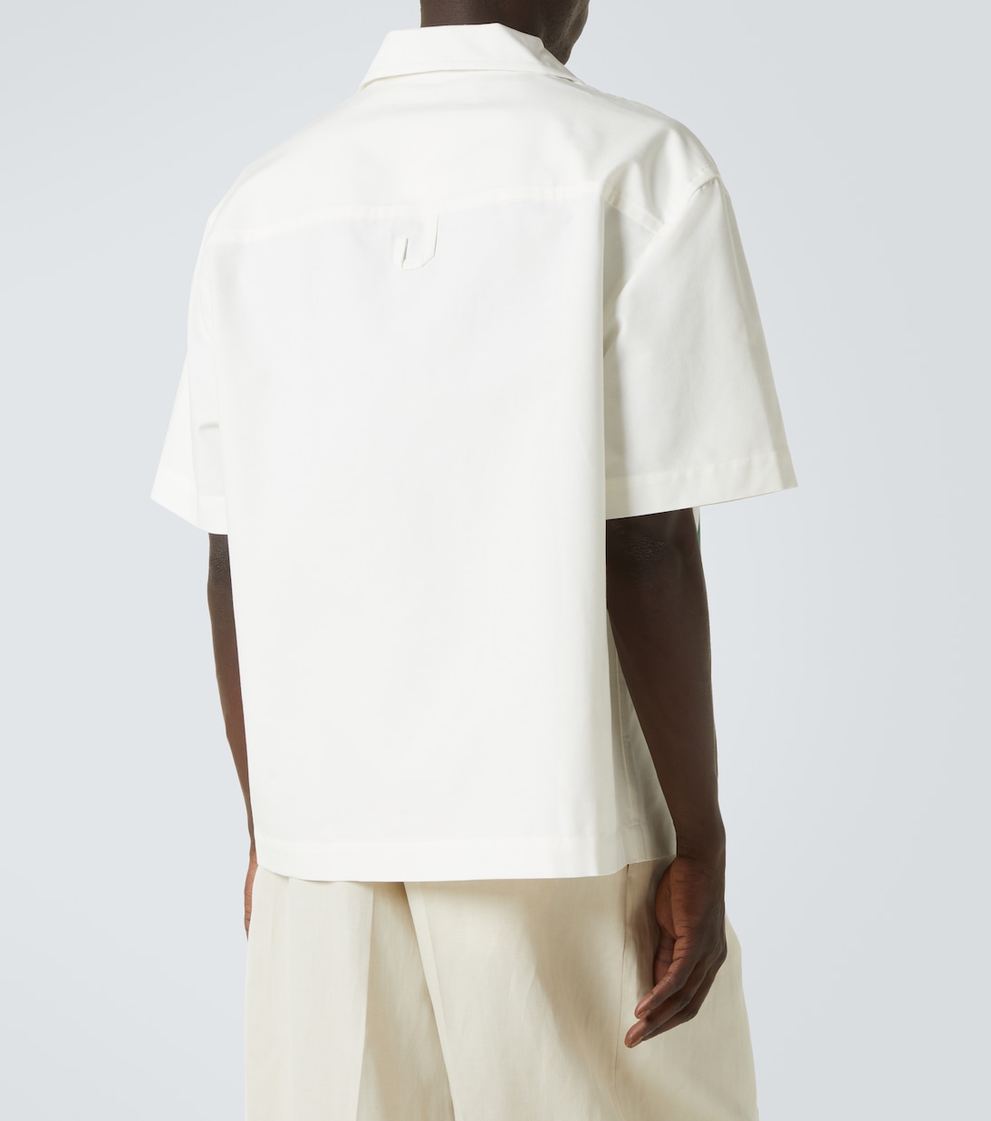 Camicia bowling Jean in cotone con stampa | Jacquemus
